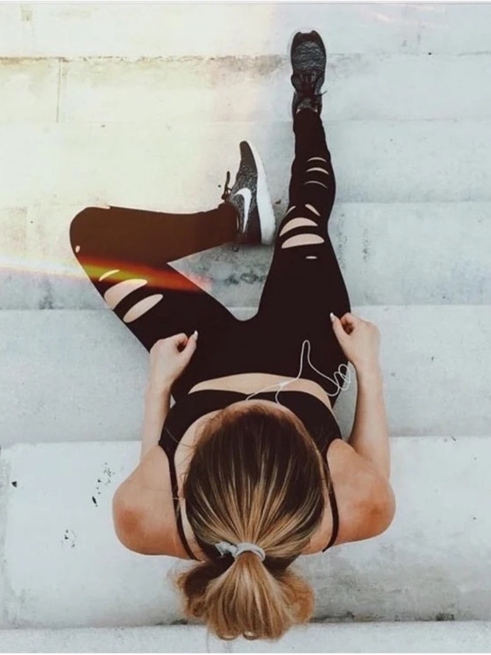 All Yoga Ripped Warrior Leggings